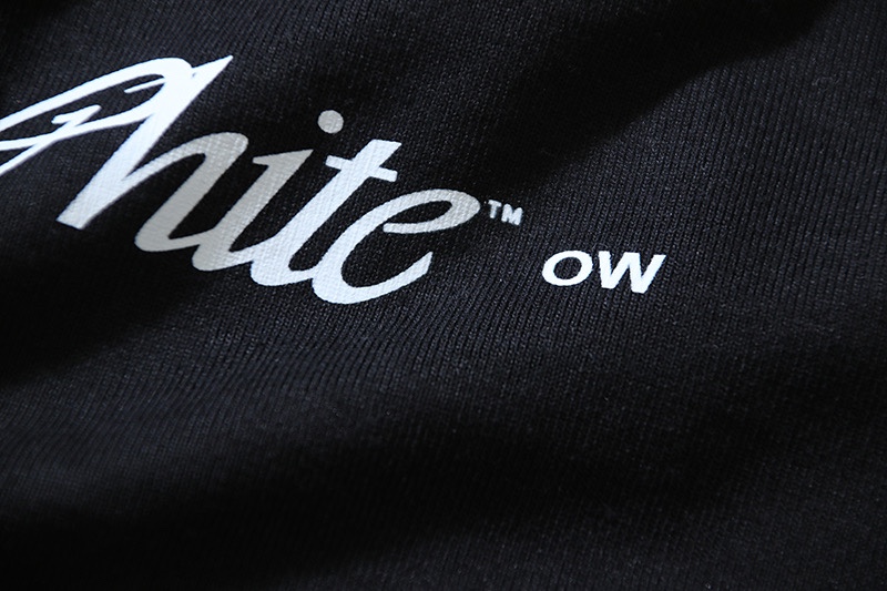 Off-White Printed Crew Neck T-Shirt Casual Graphic Tee Tops 7 i1729960038 491 6