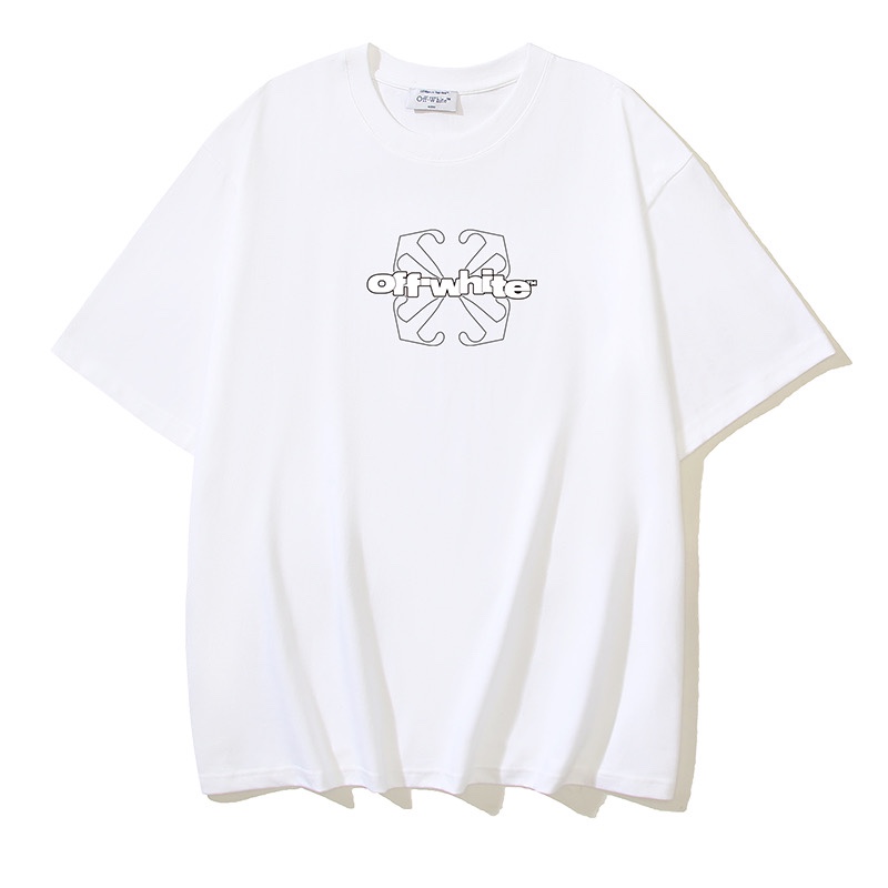 Off-White OW Printed Crew Neck T-Shirt | Stylish Cotton Tee | S-XL 4 i1729960429 1473 5