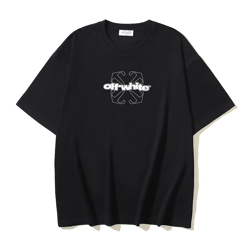 Off-White OW Printed Crew Neck T-Shirt | Stylish Cotton Tee | S-XL 2 i1729960429 3028 4
