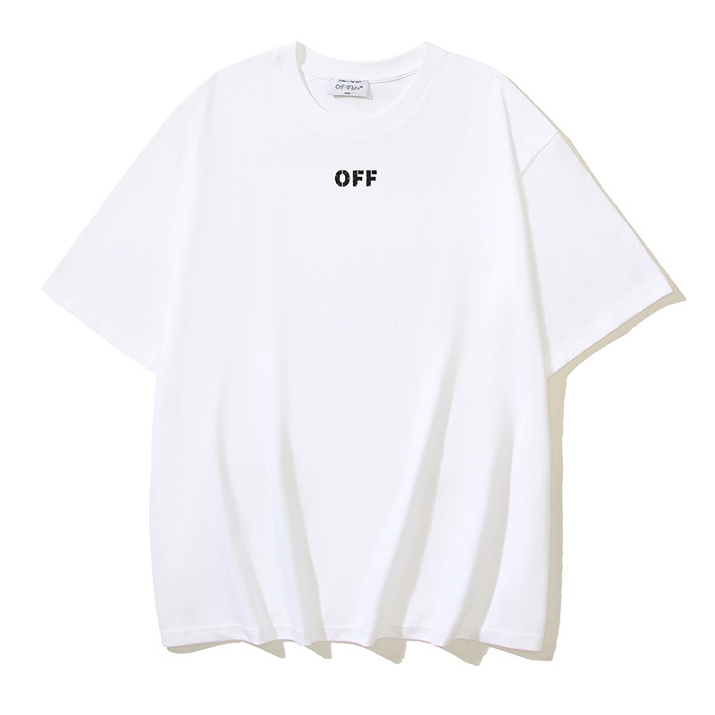Off-White OW Printed Crew Neck T-Shirt | Smiley Face Design 3 i1729961181 4708 1
