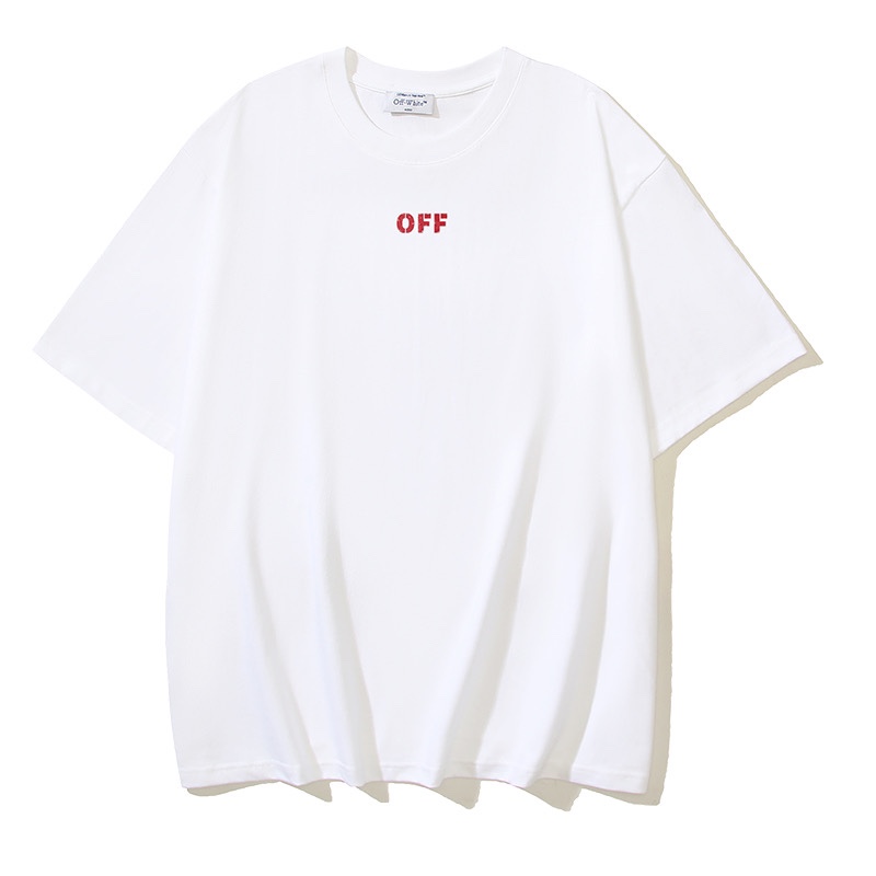 Off-White OW Printed Crew Neck T-Shirt - Fashionable and Comfortable 4 i1729961512 3887 3
