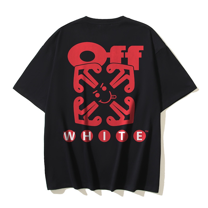 Off-White OW Printed Crew Neck T-Shirt - Fashionable and Comfortable 1 i1729961512 9969 4