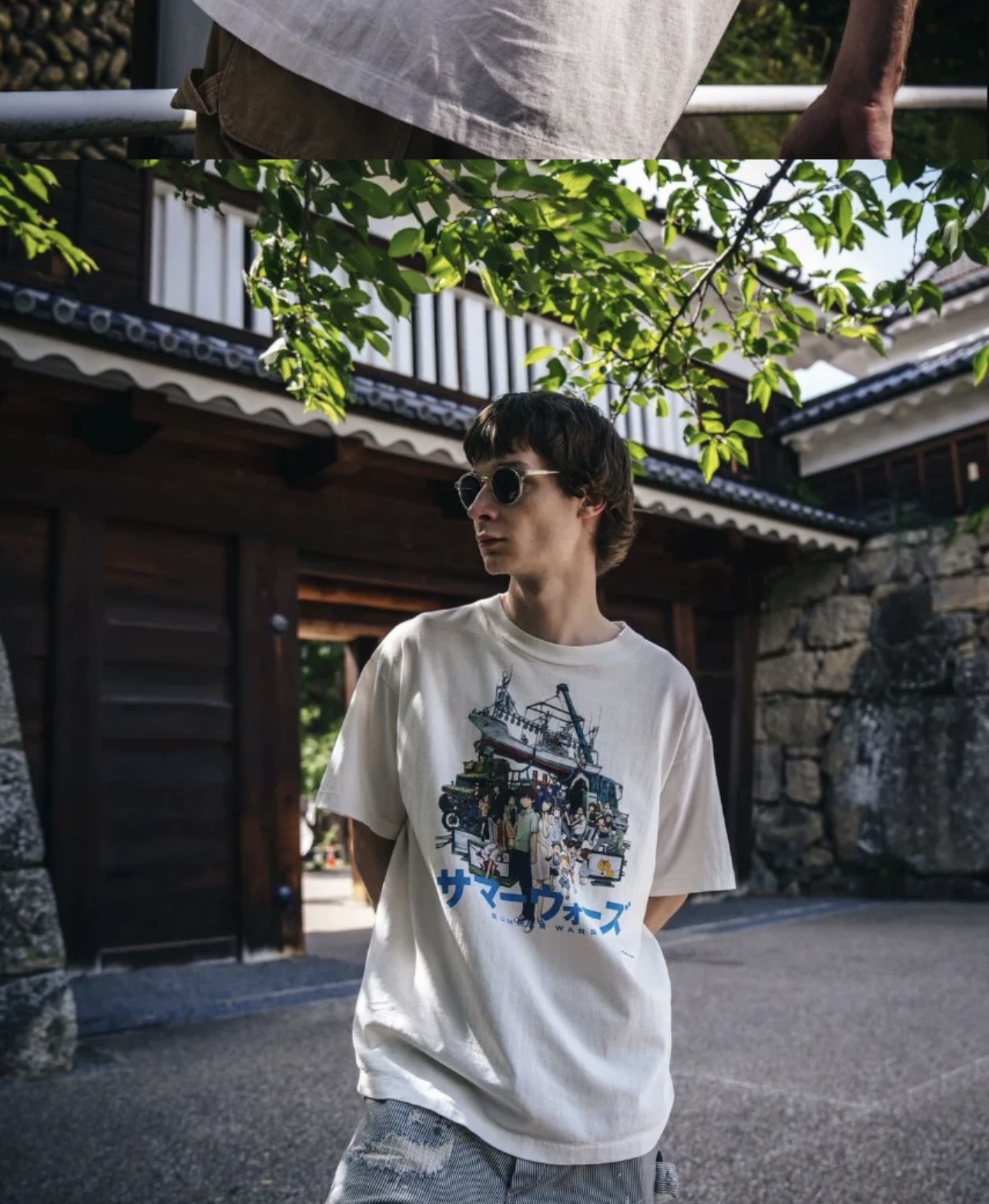 Saint Michael Vintage 'Summer Wars' Crew Neck T-Shirt - Anime Graphic Tee 4 i1734450991 3097 1