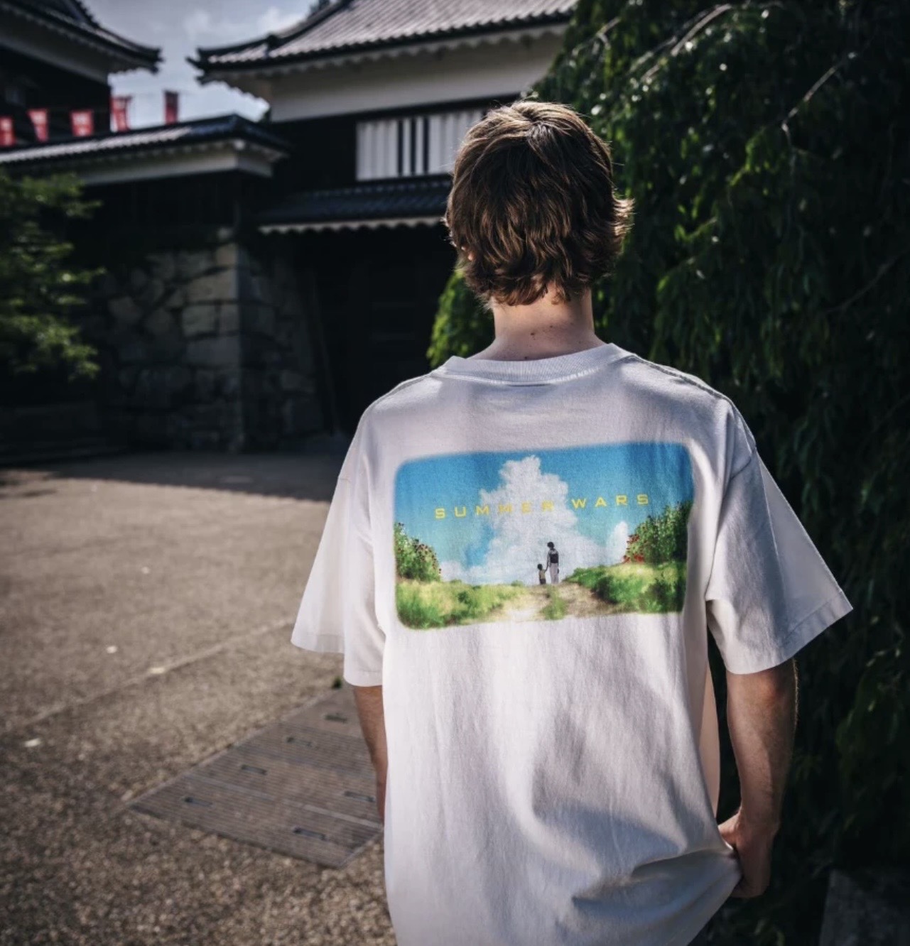 Saint Michael Vintage 'Summer Wars' Crew Neck T-Shirt - Anime Graphic Tee 6 i1734450991 3289 6