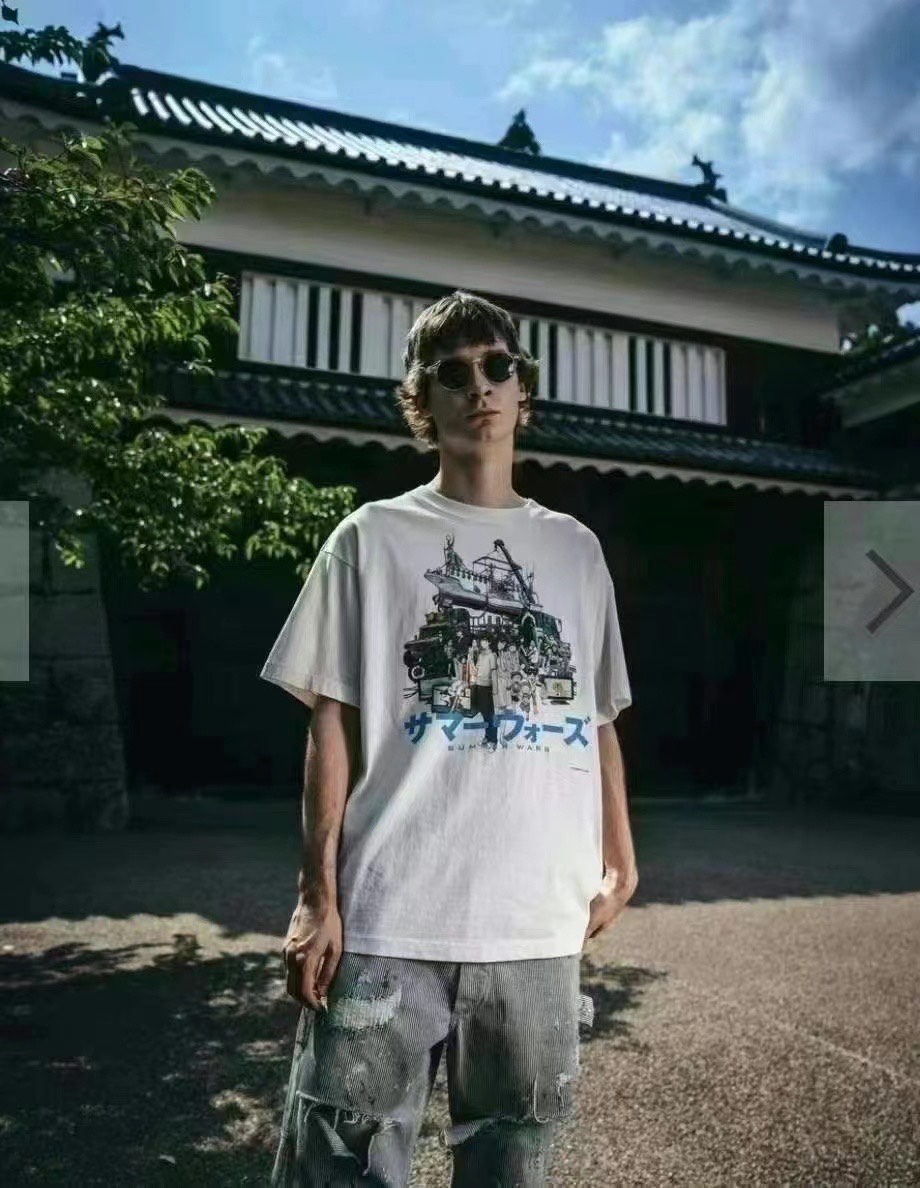 Saint Michael Vintage 'Summer Wars' Crew Neck T-Shirt - Anime Graphic Tee 5 i1734450991 8262 3