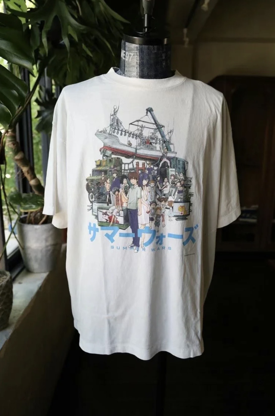 Saint Michael Vintage 'Summer Wars' Crew Neck T-Shirt - Anime Graphic Tee 7 i1734450991 8868 7