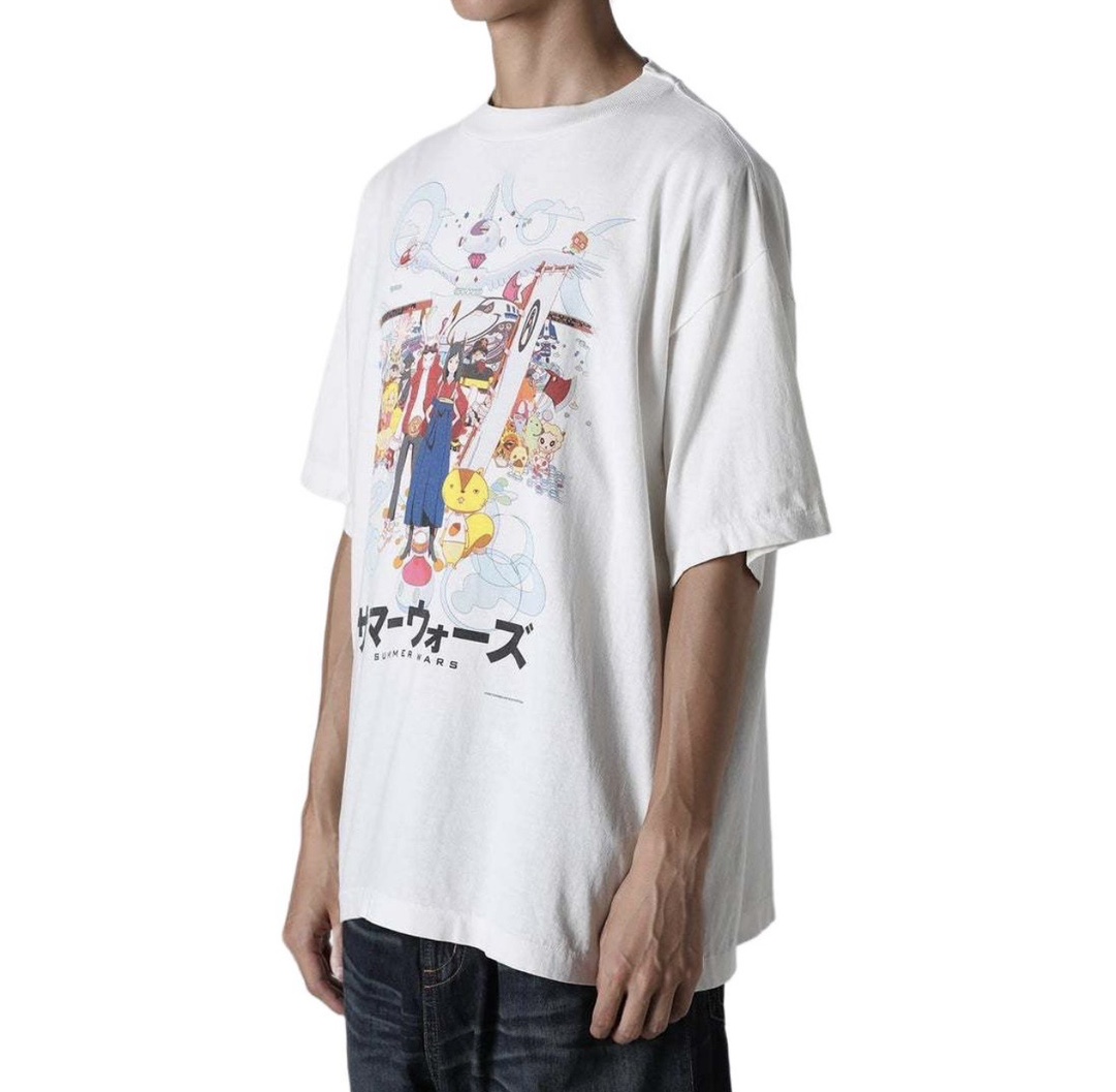 Saint Michael Vintage Crew Neck T-Shirt Anime Graphic Print Cotton Tee 2 i1734451341 5993 4