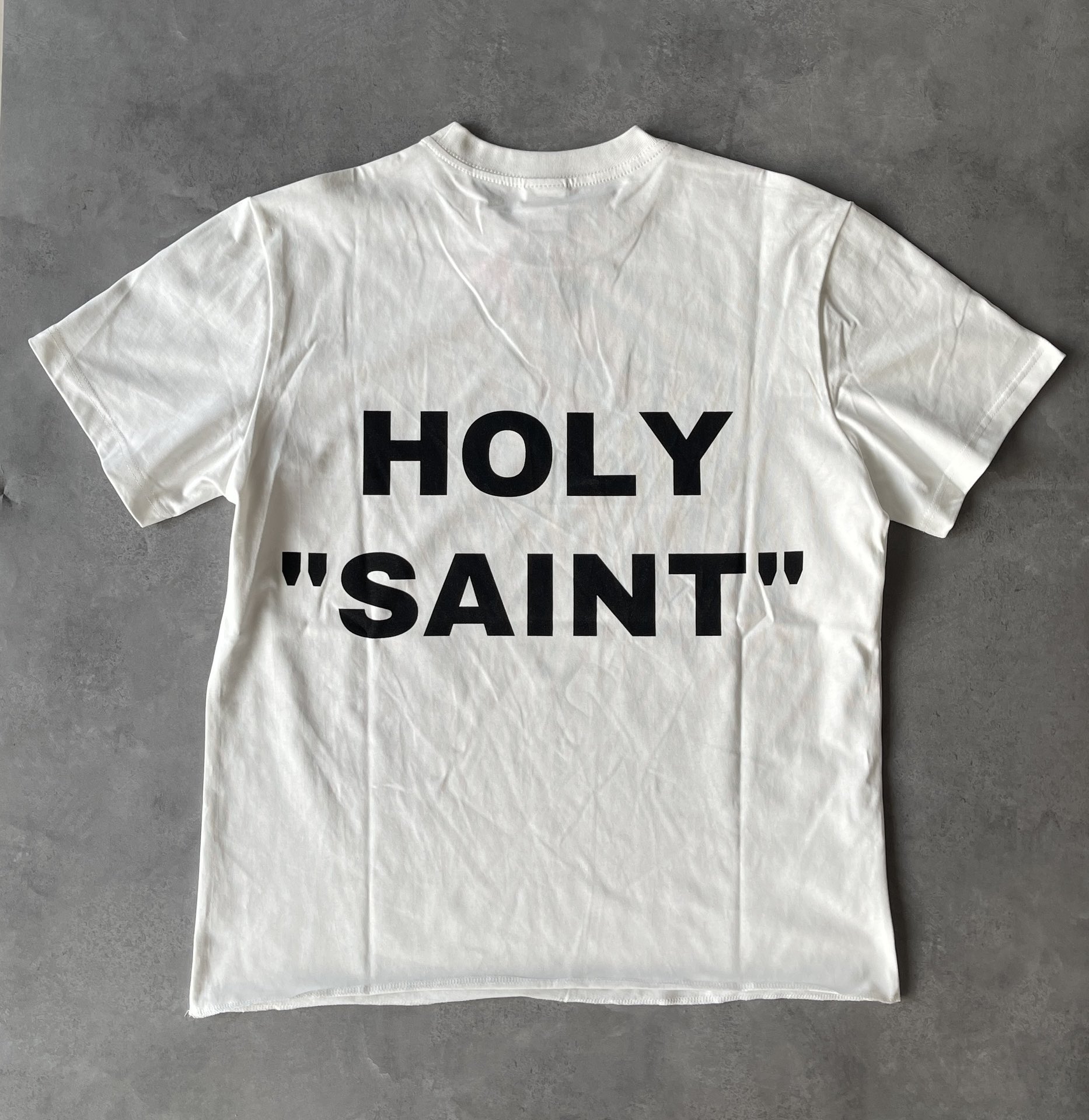 Saint Michael Vintage Crew Neck T-Shirt with Jesus Graphic, Available in S-XL 5 i1734451780 4790 0