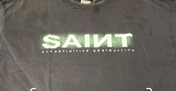 Saint Michael Vintage Crew Neck T-Shirt, Graphic Print, Unisex Fashion 8 i1734487123 6385 3