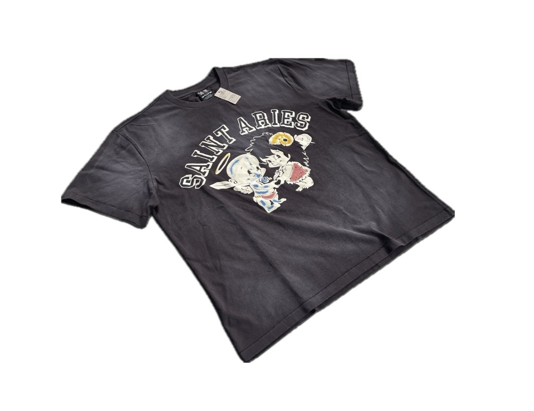 Saint Aries Graphic Print Vintage Wash Crew Neck T-Shirt Tops for Men and Women 6 i1734488374 5632 3
