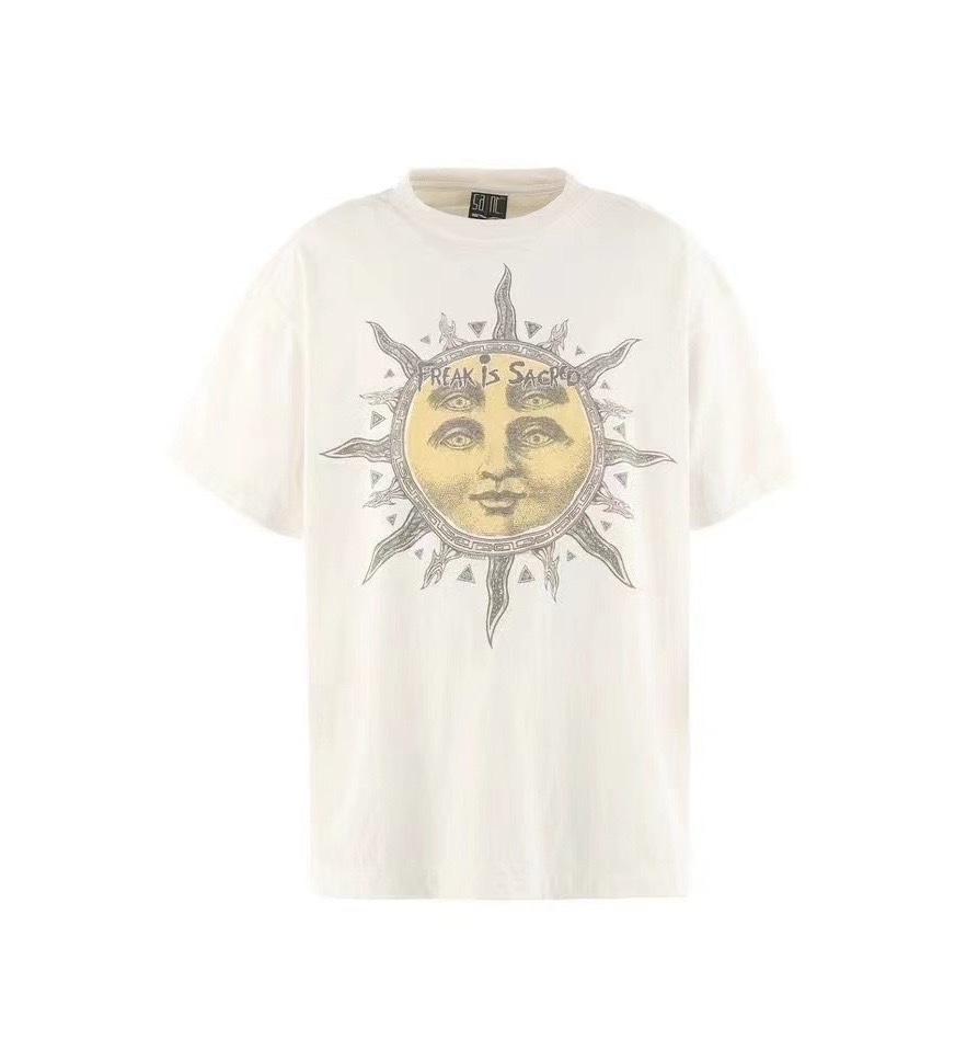 Saint Michael Vintage Crew Neck T-Shirt with Unique Graphic Print 2 i1734546048 6008 6