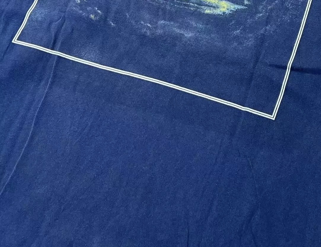 SAINT MICHAEL x CPFM Vintage Wash Tee - Washed Blue, Distressed Crew Neck 7 i1734864753 8212 7