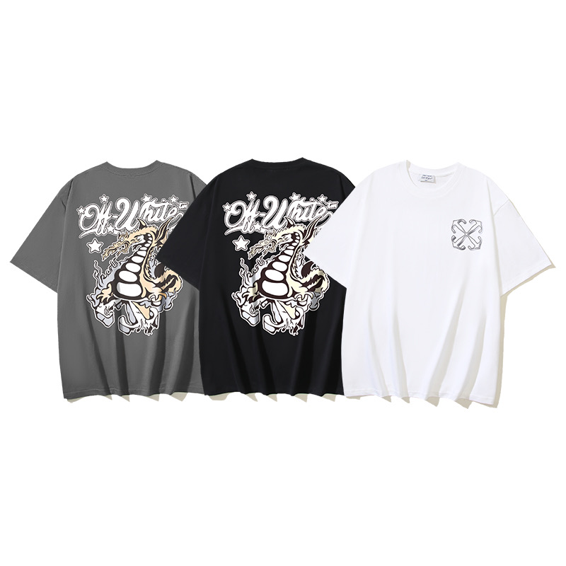Off-White OW Printed Crew Neck T-Shirt | Stylish Tees for Men and Women 1 i1735718296610 3549 0 0