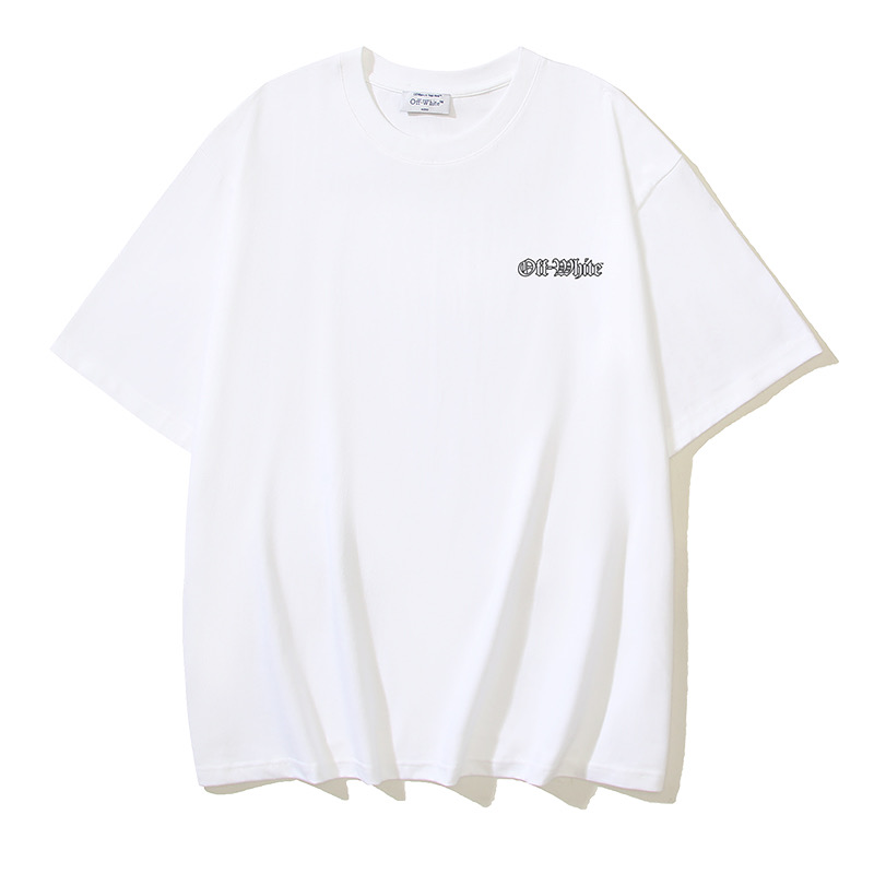Off-White Printed Crew Neck T-Shirt | Fashionable Tee Top, Size S-XL 2 i1735718763674 9195 0 1