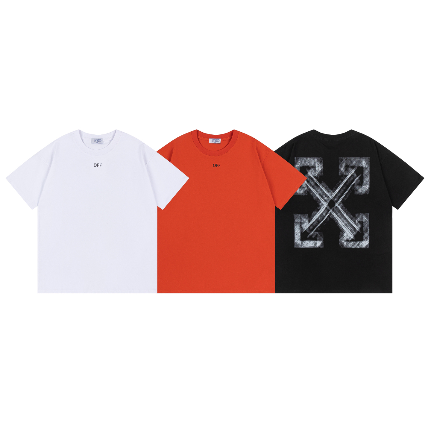 Off-White Printed Crew Neck T-Shirts | Fashionable Tees for Men and Women 2 i1740449028959 6287 0 0