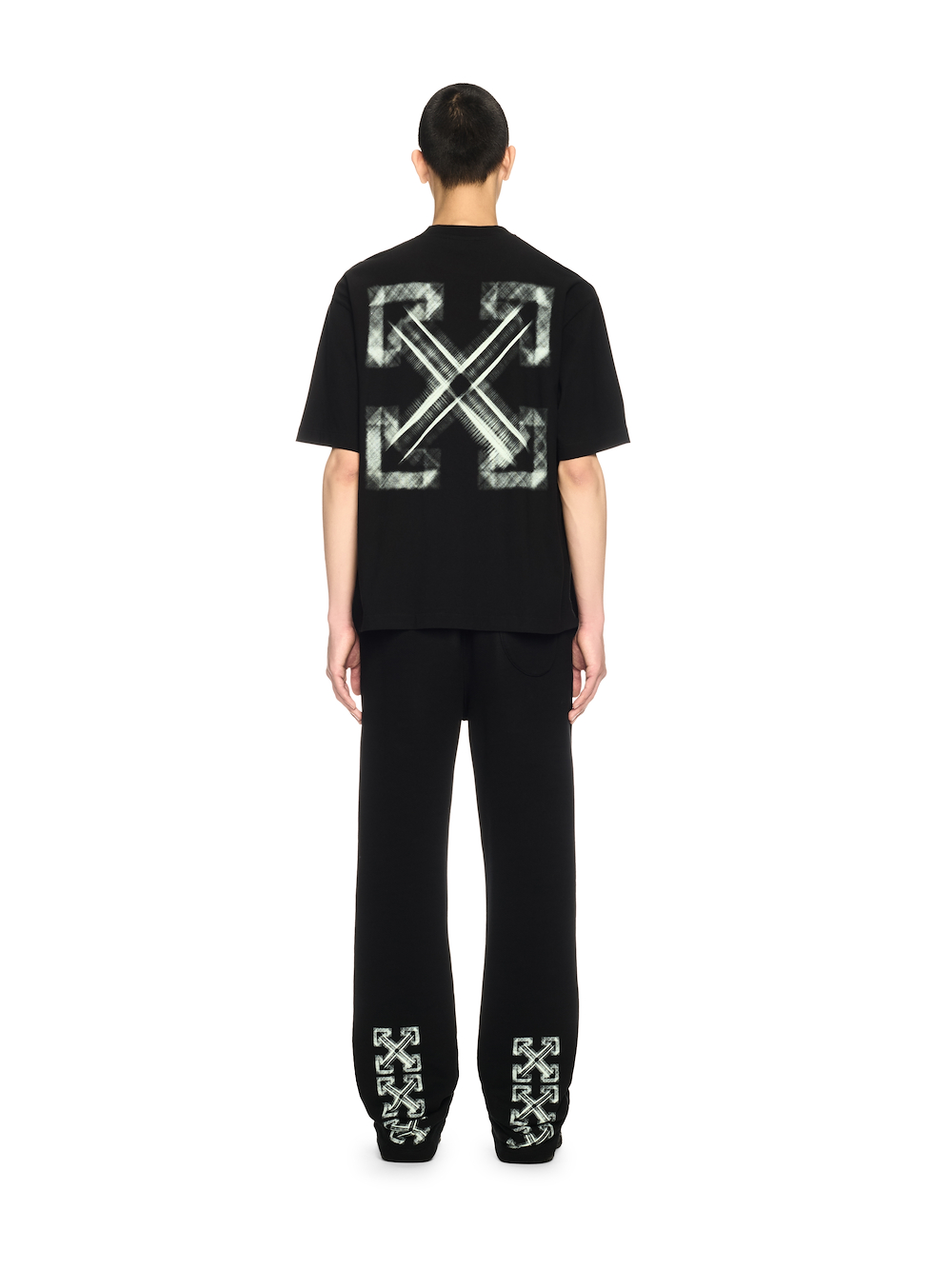 Off-White Printed Crew Neck T-Shirt Short Sleeve Casual Tee Top OW 8 i1740449057808 1938 0 6