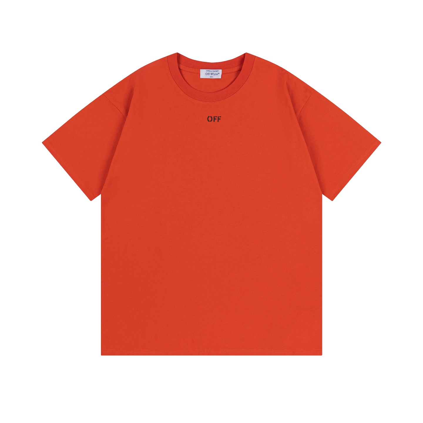 Off-White Printed Crew Neck T-Shirt Short Sleeve Casual Tee Top OW 7 i1740449058004 5833 0 5