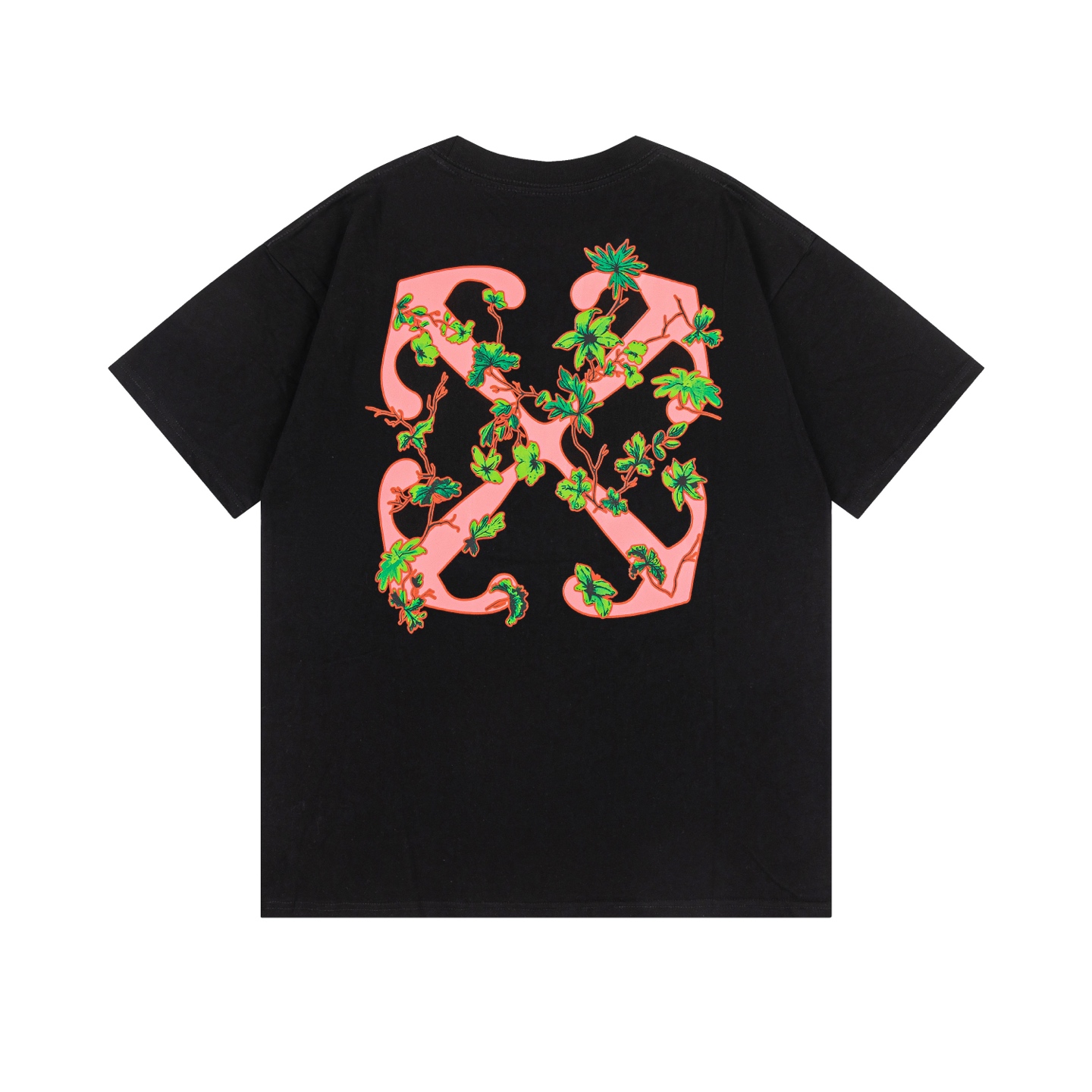 Off-White OW Printed Crew Neck T-Shirt - Stylish and Comfortable Tee 2 i1740449356690 4058 0 0