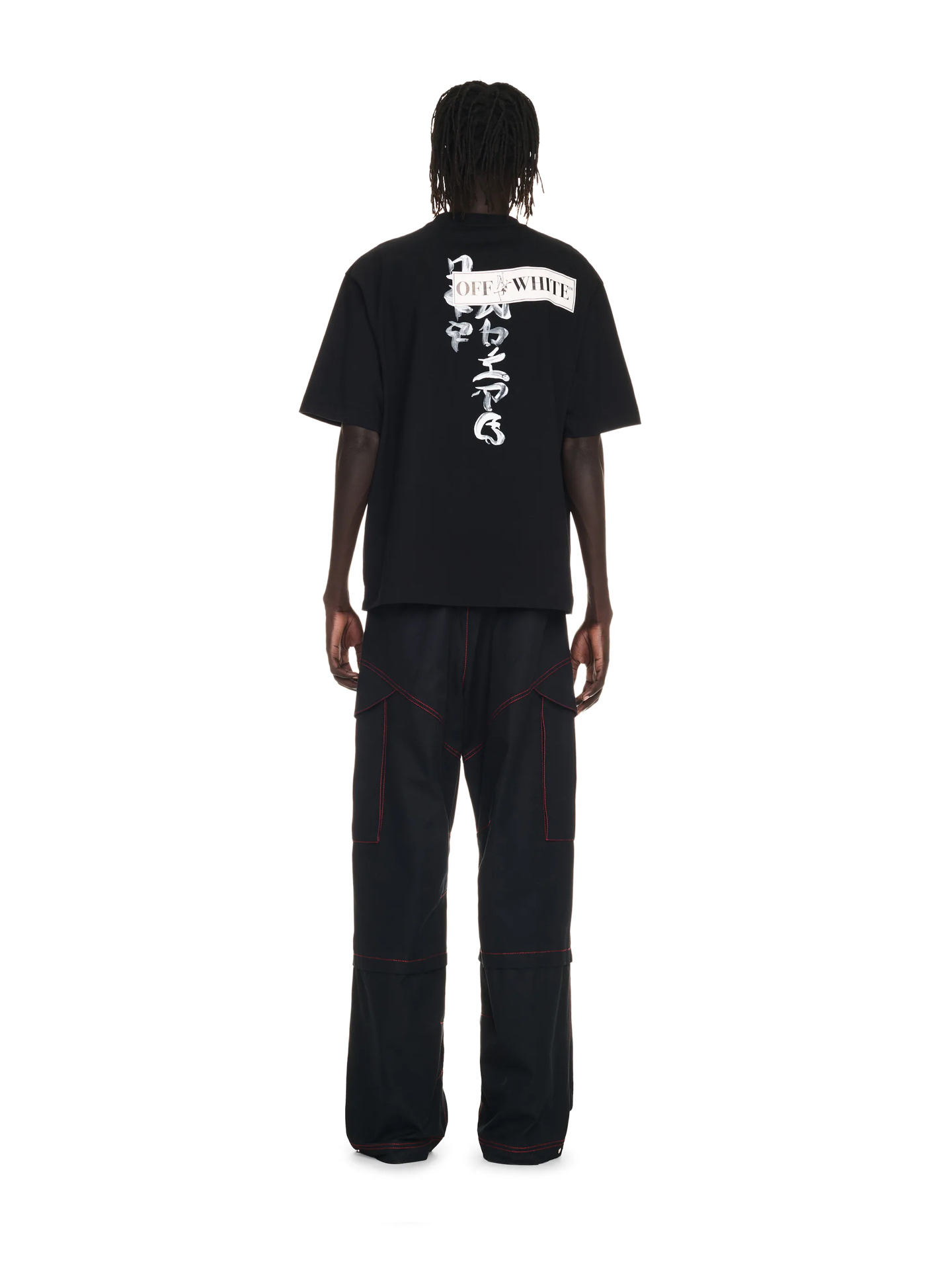 Off-White Printed Crew Neck T-Shirt | Short Sleeve Casual Tee Top 3 i1740449464181 740 0 1