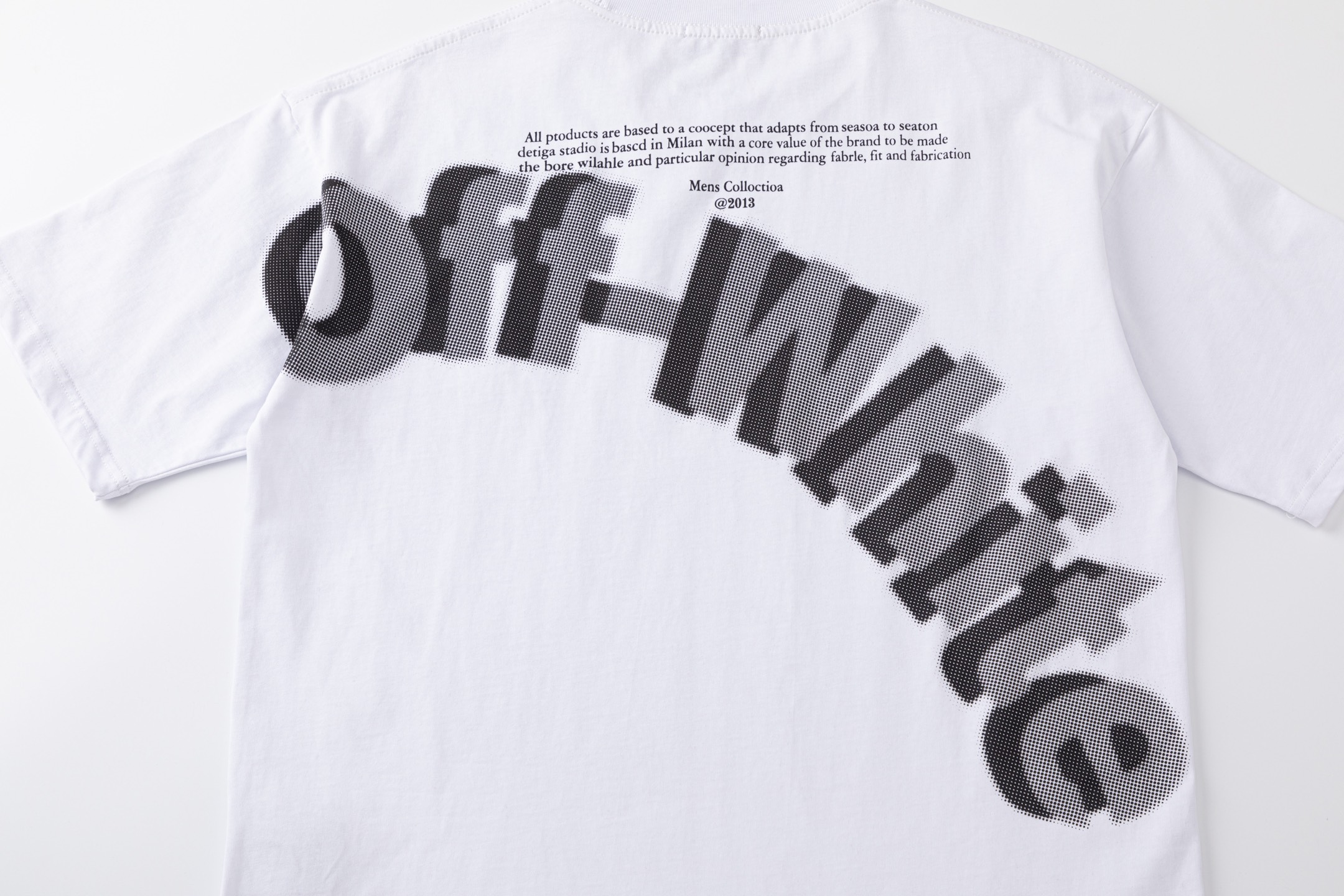 Off-White Printed Crew Neck T-Shirt | OW Tee Tops, S-XL 4 i1740449589081 3429 0 3