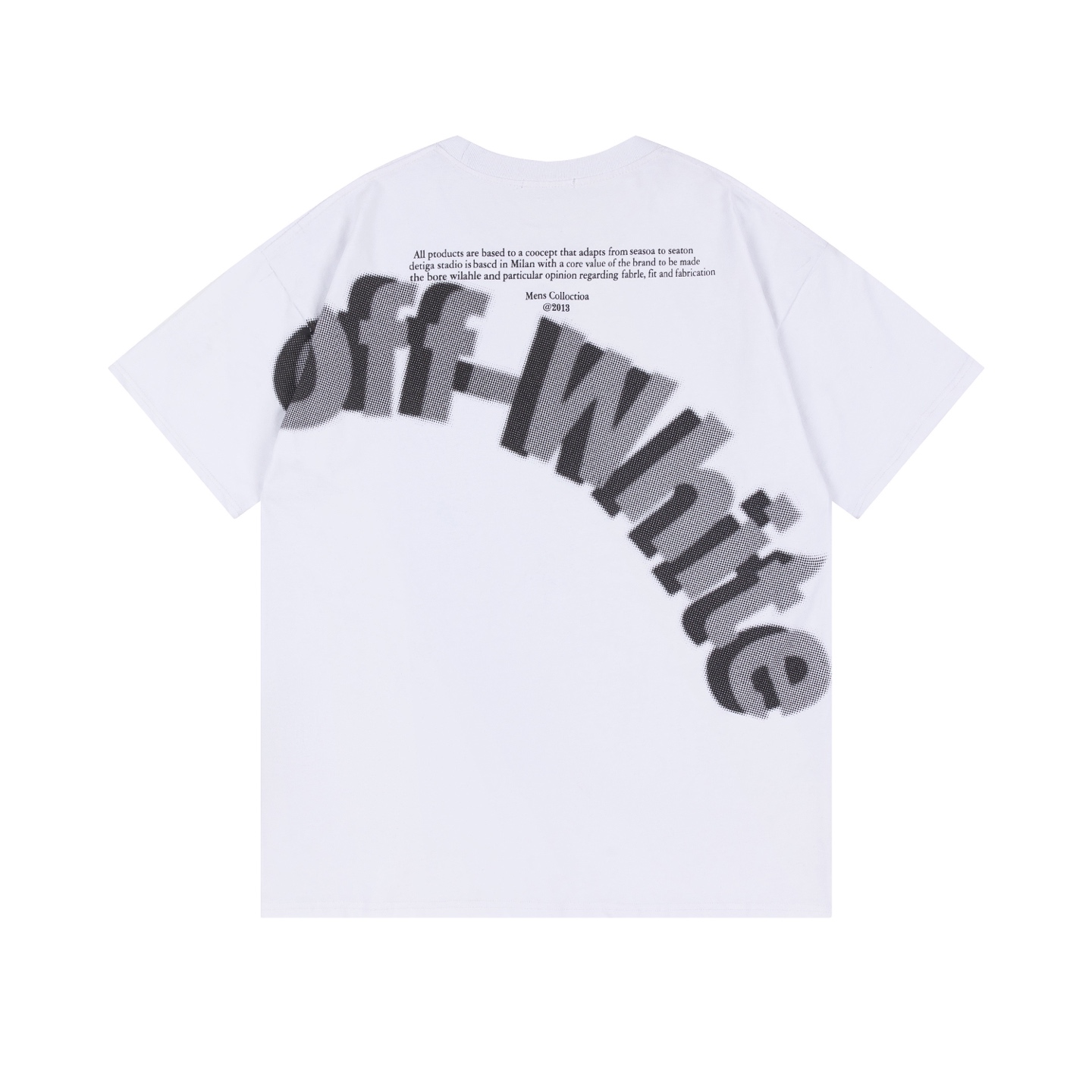 Off-White OW Printed Crew Neck T-Shirt, Fashionable and comfortable Tee Top 1 i1740449605549 8478 0 0