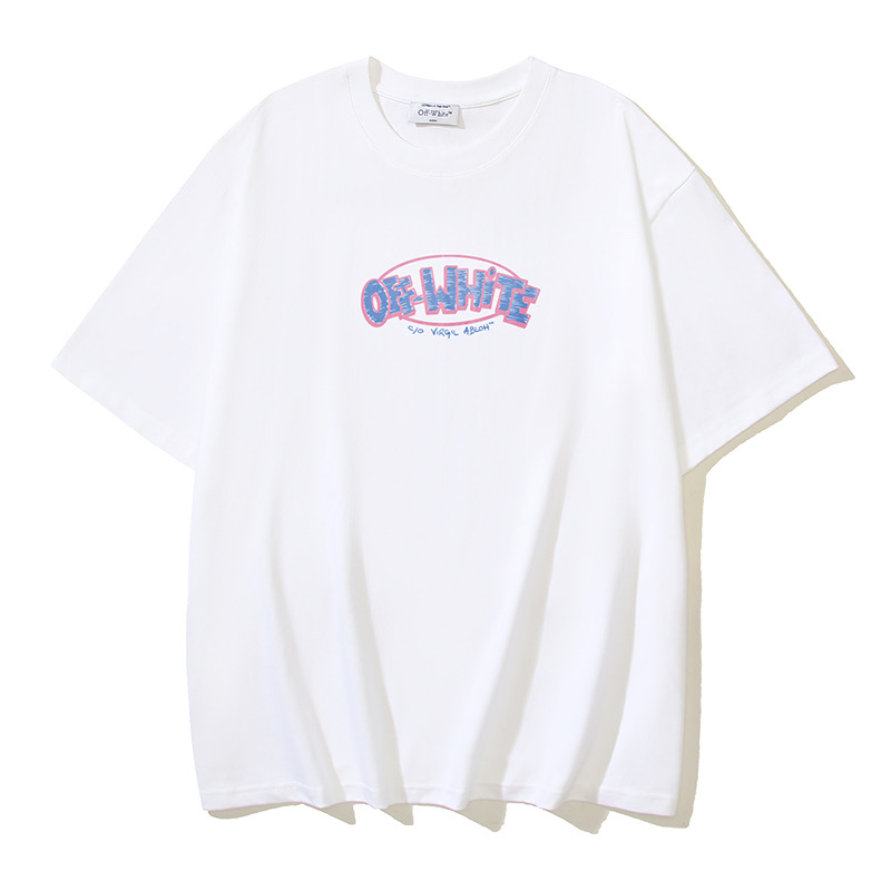 Off-White Printed Crew Neck T-Shirt | OW Arrow Logo Tee (S-XL) 4 i1741686415815 3753 0 3