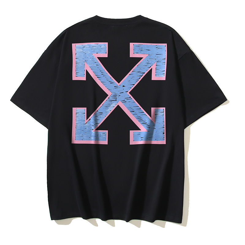 Off-White Printed Crew Neck T-Shirt | OW Arrow Logo Tee (S-XL) 1 i1741686415816 6972 0 0