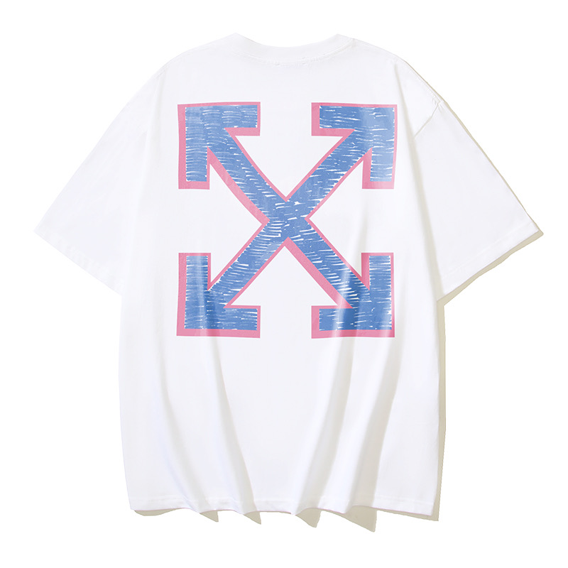 Off-White Printed Crew Neck T-Shirt | OW Arrow Logo Tee (S-XL) 3 i1741686415816 9400 0 2