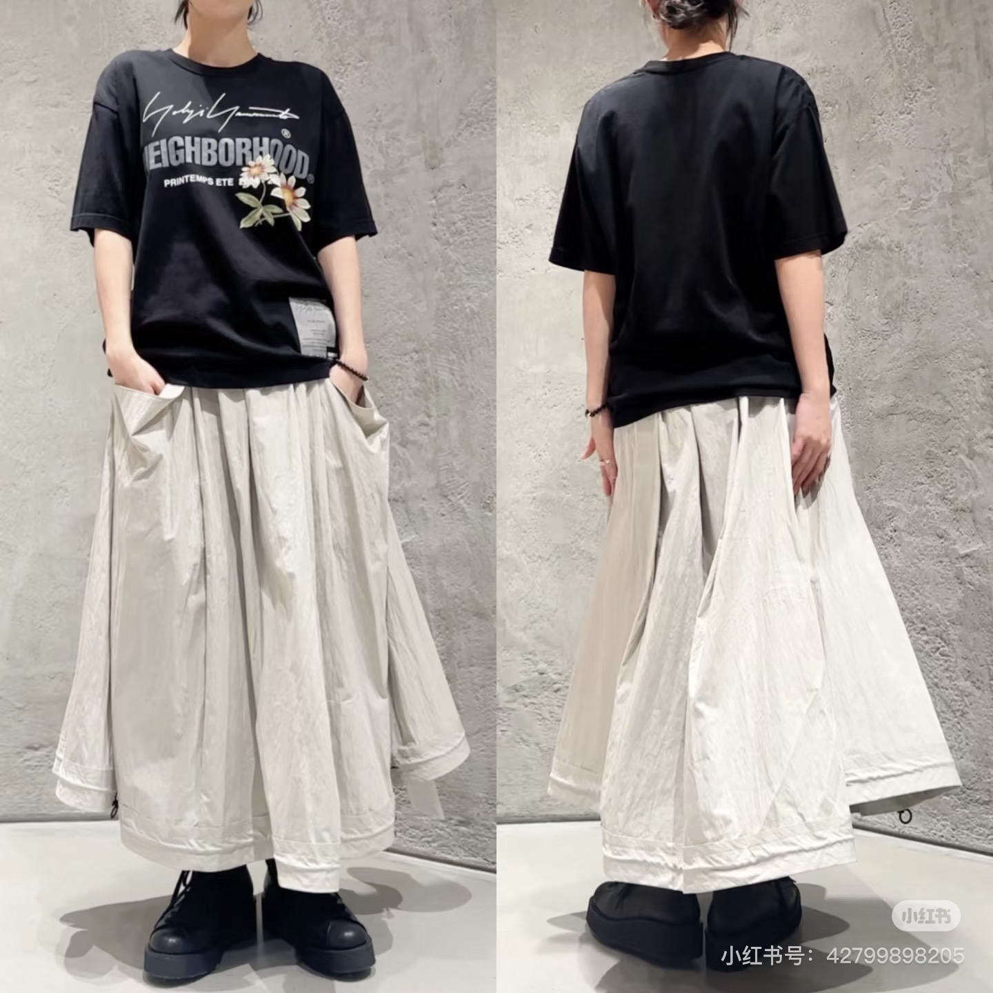 Neighborhood Vintage Wash Cotton Graphic Print Crew Neck T-Shirt 2 i1741948839407 1028 0 0