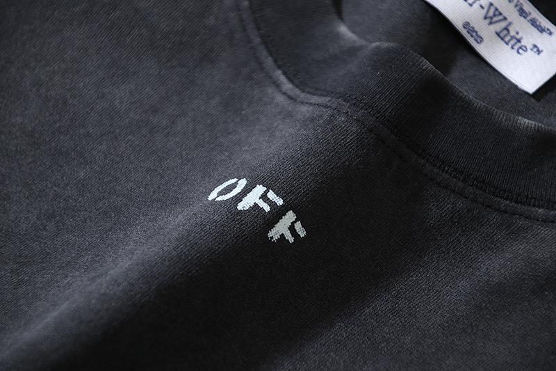 Off-White OW Printed Crew Neck T-Shirt | Angel Graphic Tee for Men and Women 5 i1743300178296 8463 0 4