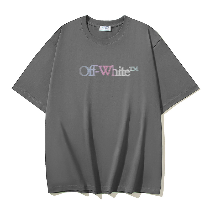 Off-White OW Printed Crew Neck T-Shirt | Fashionable Tees Top for Men 5 i1743300611562 247 0 3
