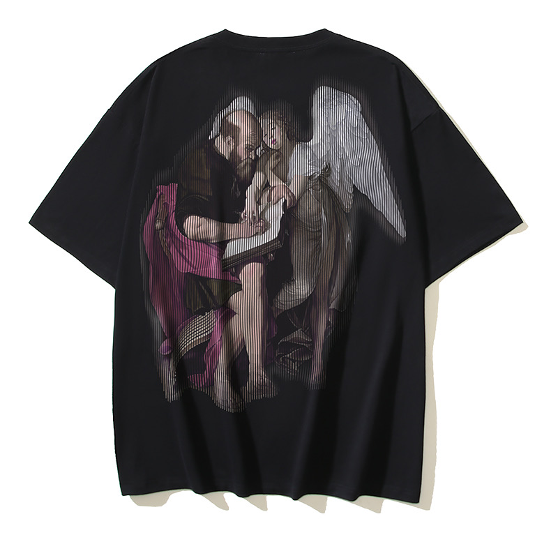 Off-White OW Printed Crew Neck T-Shirt | Fashionable Tees Top for Men 2 i1743300611562 7754 0 0