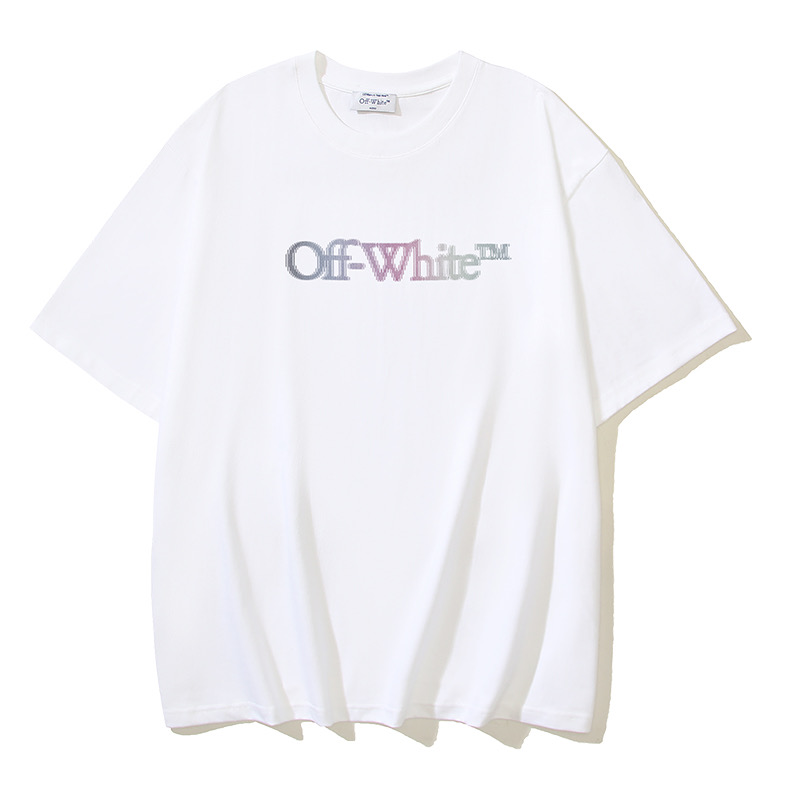 Off-White OW Printed Crew Neck T-Shirt | Fashionable Tees Top for Men 7 i1743300613437 677 0 5