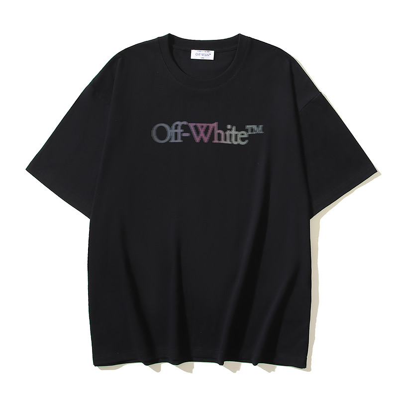 Off-White OW Printed Crew Neck T-Shirt | Fashionable Tees Top for Men 3 i1743300613438 6426 0 1