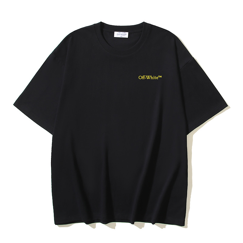 Off-White Printed Crew Neck T-Shirt | Fashionable Tee for Women 5 i1743518295623 4237 0 3