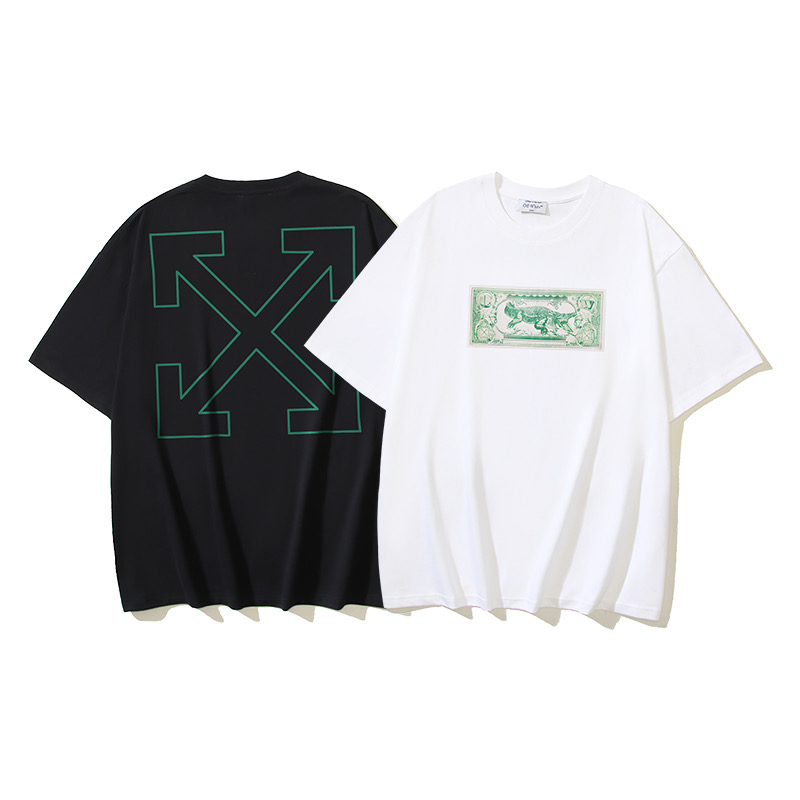 Off-White Printed Crew Neck T-Shirt | Fashionable Tees Tops for Men & Women 2 i1743519236278 1884 0 0