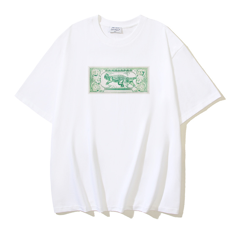 Off-White OW Printed Crew Neck T-Shirt - Stylish and Comfortable, S-XL 4 i1743519295697 276 0 2