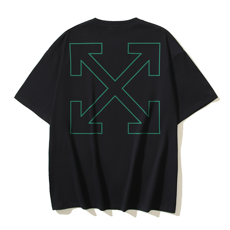 Off-White OW Printed Crew Neck T-Shirt - Stylish and Comfortable, S-XL 3 i1743519295697 5587 0 1