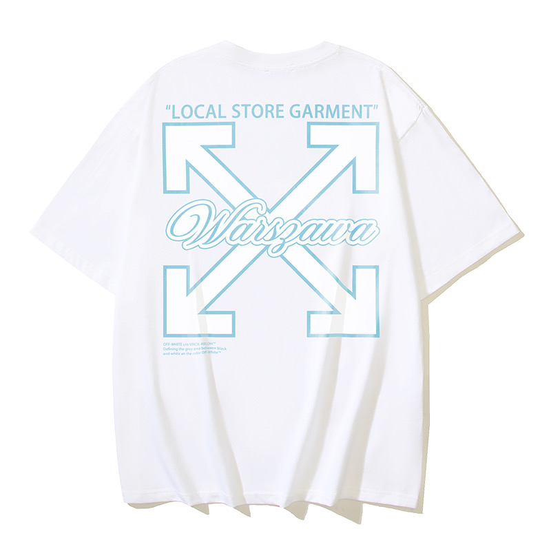 Off-White OW Printed Crew Neck T-Shirt | Soft Cotton Tee, Size S-XL 4 i1743519495692 5850 0 3