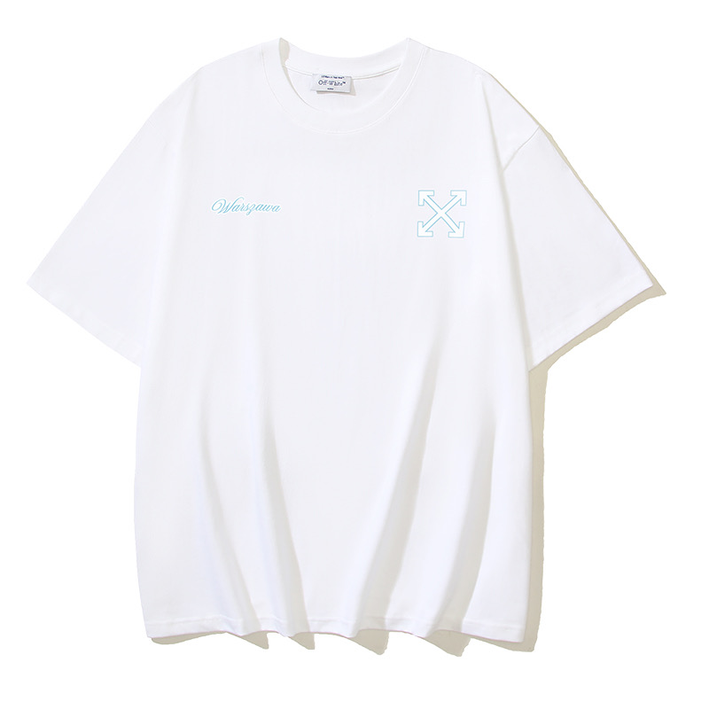 Off-White OW Printed Crew Neck T-Shirt | Soft Cotton Tee, Size S-XL 3 i1743519495692 648 0 2