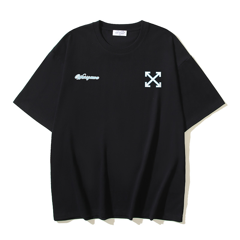 Off-White OW Printed Crew Neck T-Shirt | Soft Cotton Tee, Size S-XL 1 i1743519496317 5254 0 0