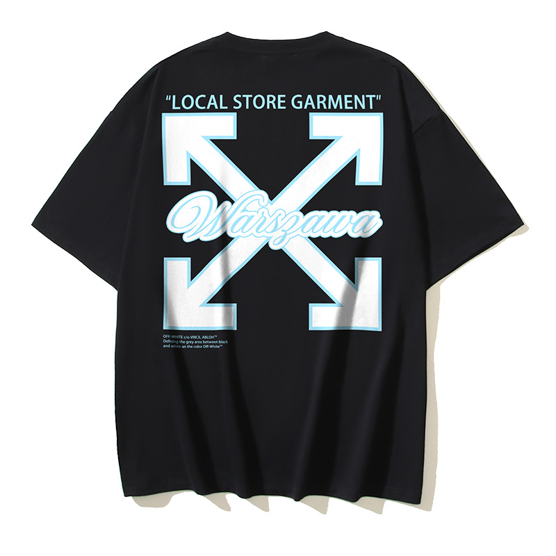 Off-White OW Printed Crew Neck T-Shirt | Soft Cotton Tee, Size S-XL 2 i1743519496317 9177 0 1