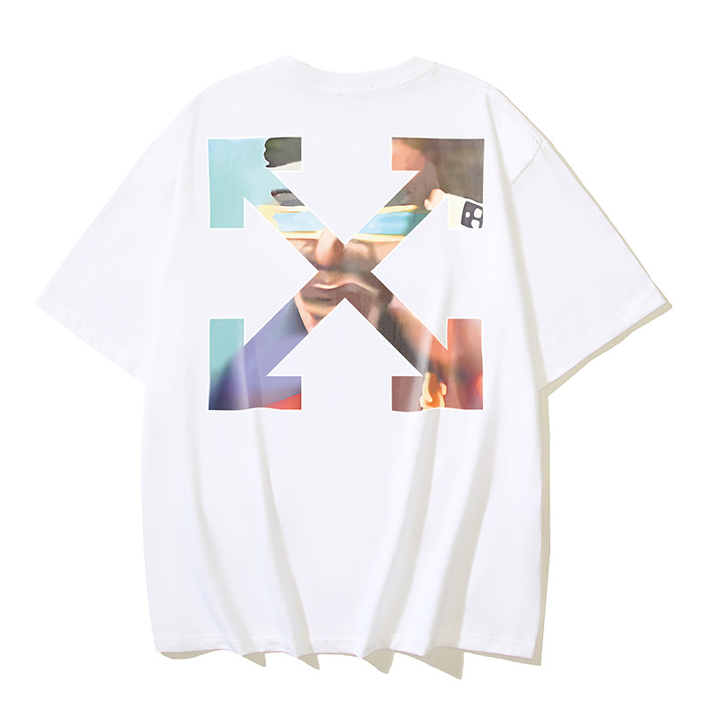 Off-White OW Printed Crew Neck T-Shirt Fashion Tee Top (Size S-XL) 4 i1743519717187 1151 0 2