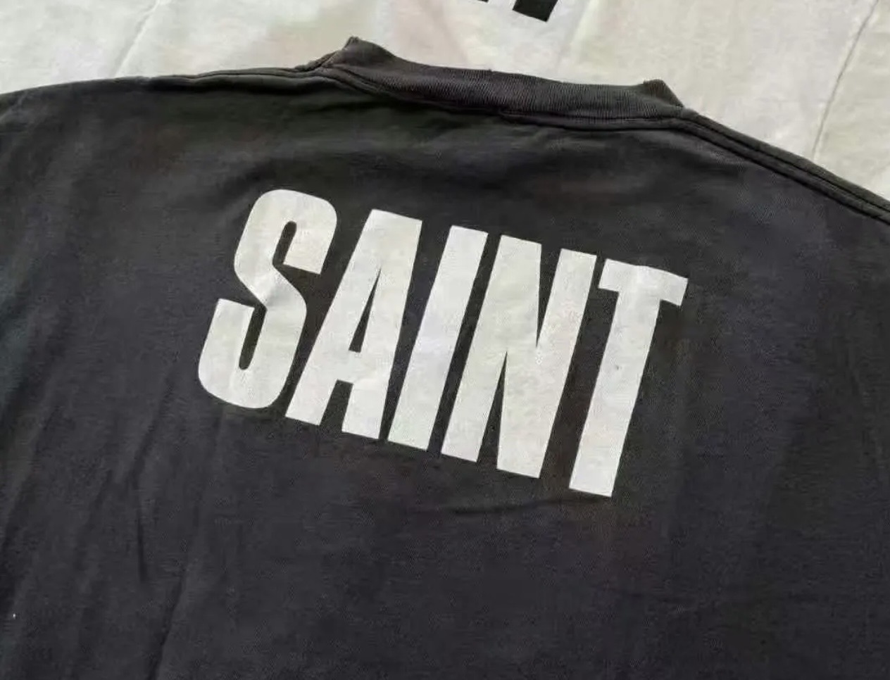 Saint Michael Vintage Crew Neck T-Shirt with Friends Graphic Print - S to XL 9 i1743991518995 1319 0 8