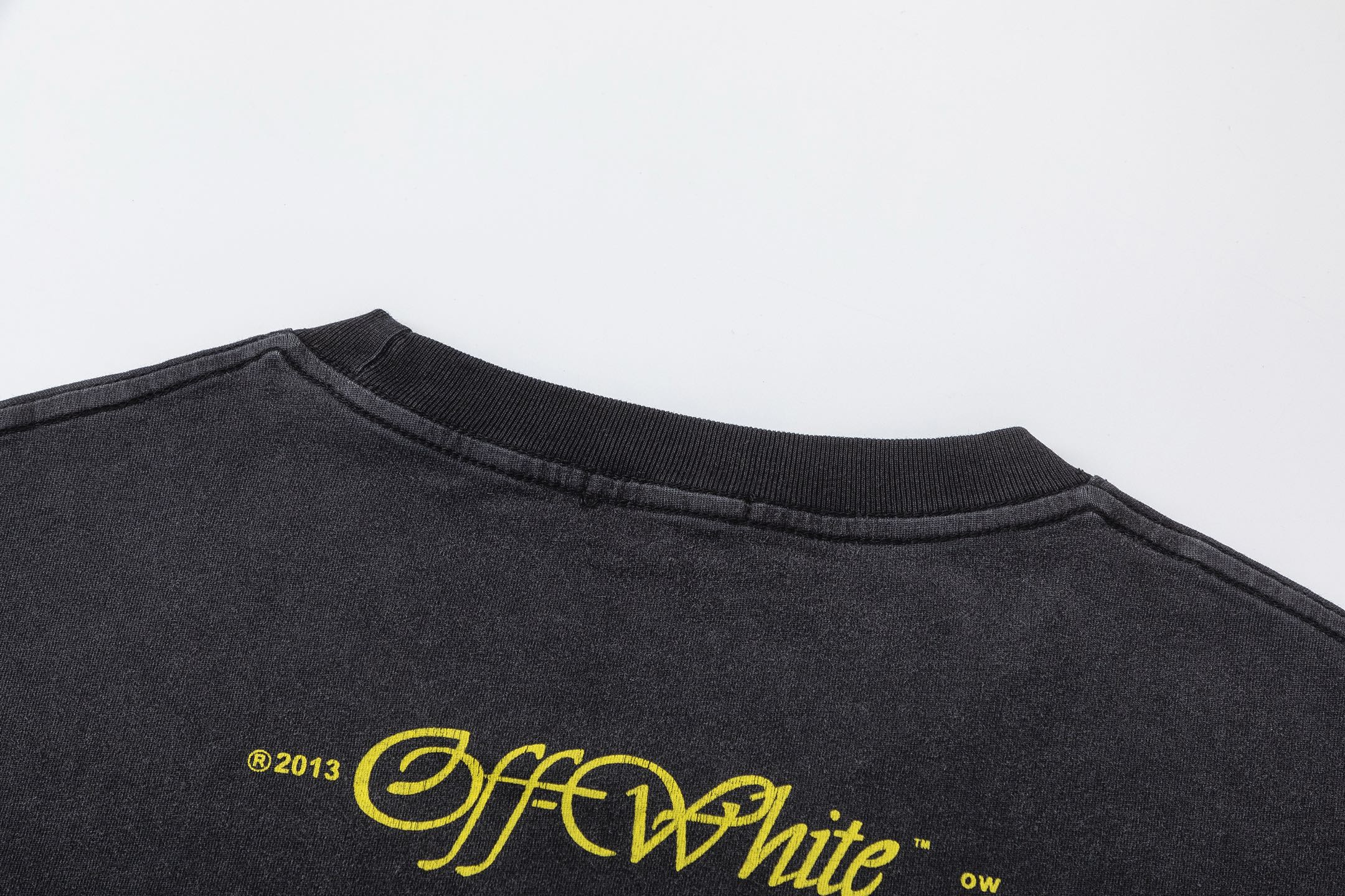 Off-White Printed Crew Neck T-Shirt with Angel Graphic - S to XL 7 i1744854841217 8145 0 5