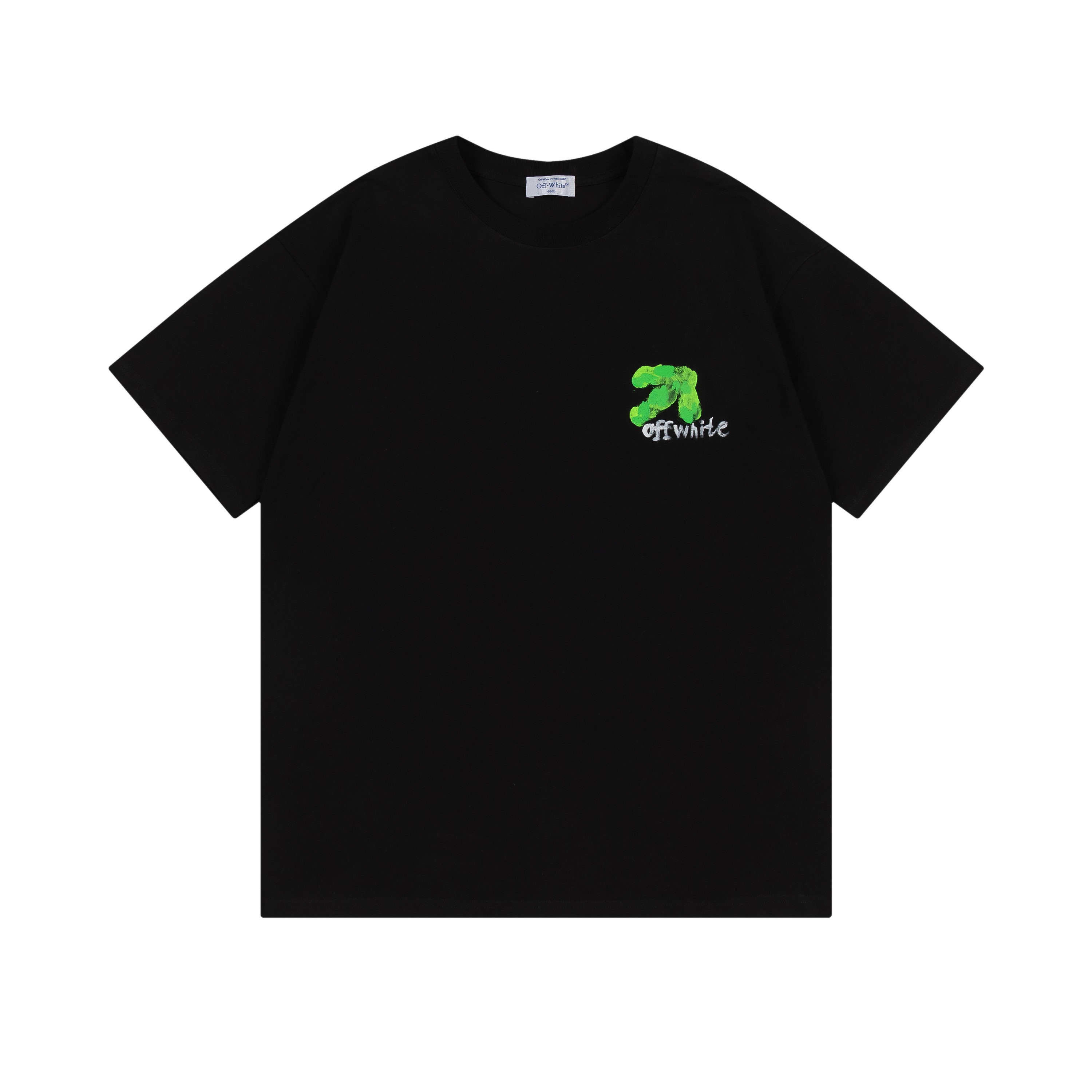 Off-White Printed Crew Neck T-Shirt Short Sleeve Casual Tee Tops 5 i1746323966085 6147 0 3