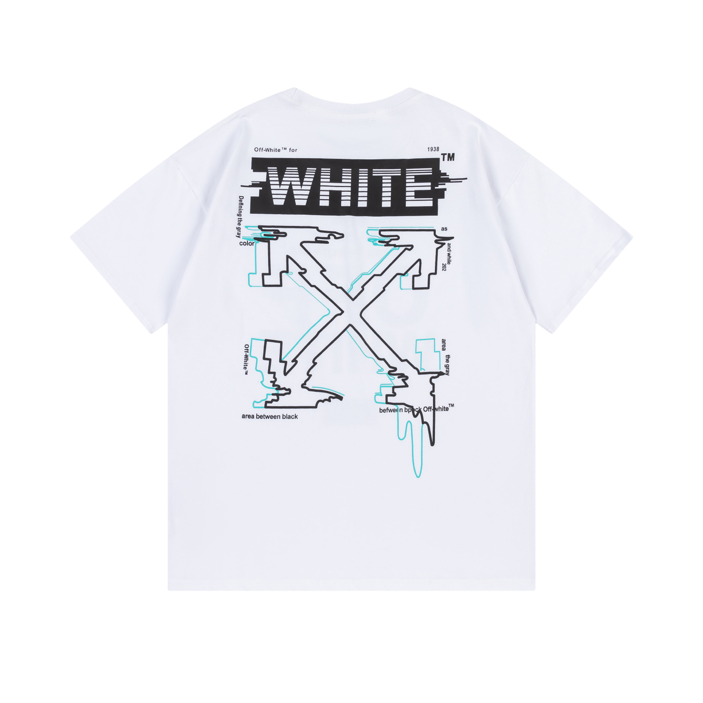 Off-White OW Printed Crew Neck T-Shirt,Fashionable Tees Tops For Men 6 i1746324122730 2137 0 4