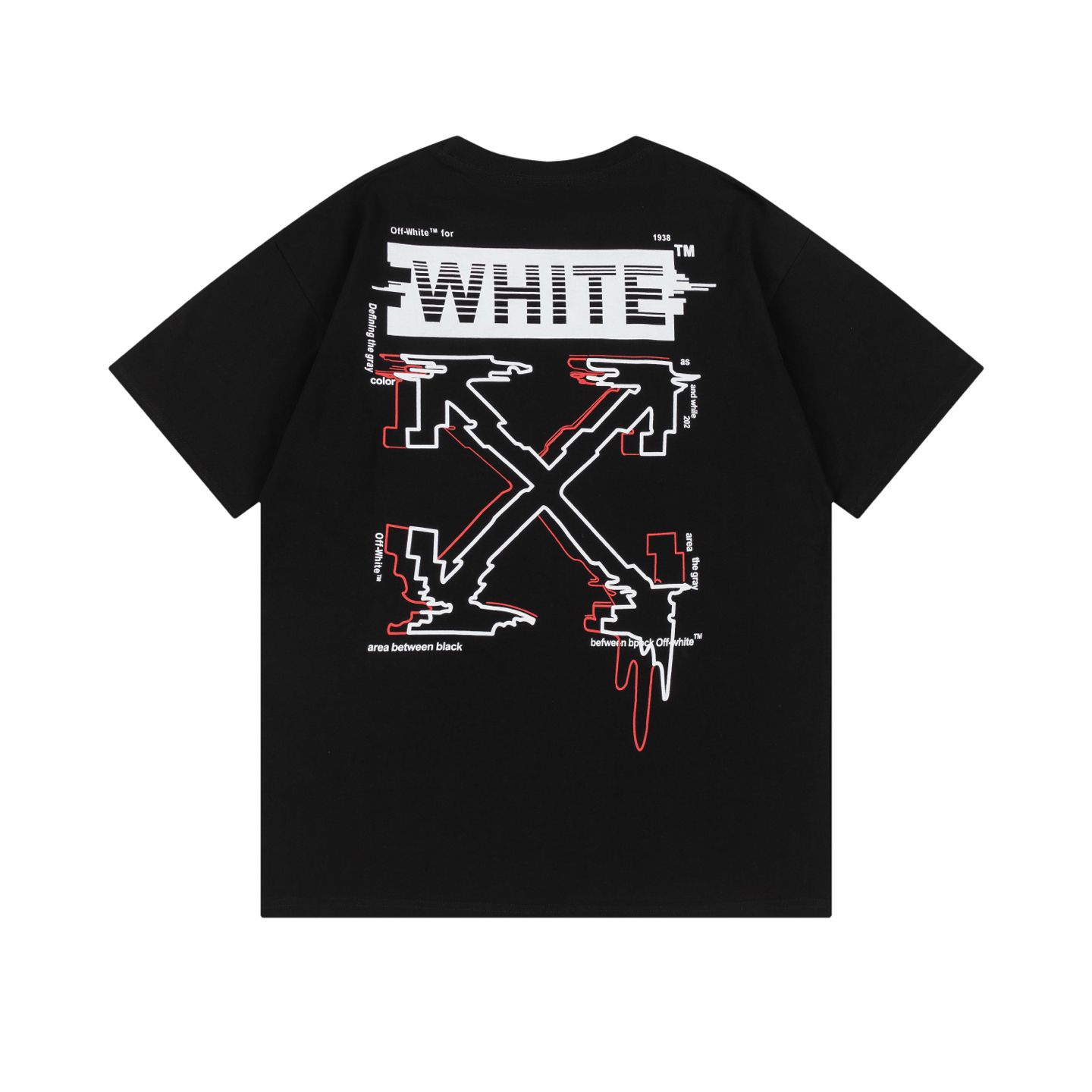 Off-White OW Printed Crew Neck T-Shirt,Fashionable Tees Tops For Men 4 i1746324123408 5214 0 2