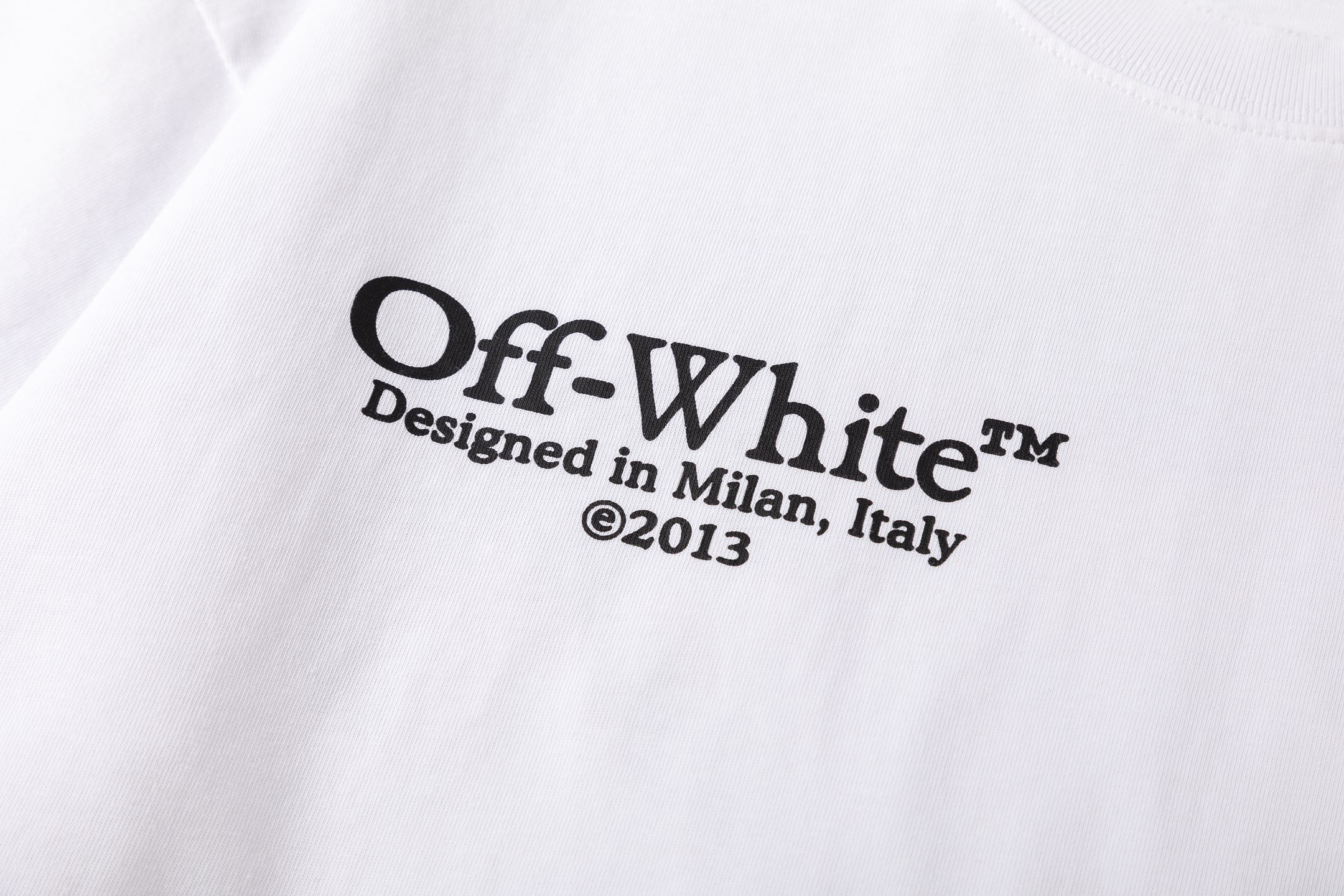 Off-White Printed Crew Neck T-Shirts/Tees/Tops, Available in Sizes S-XL 5 i1746324152179 4767 0 3