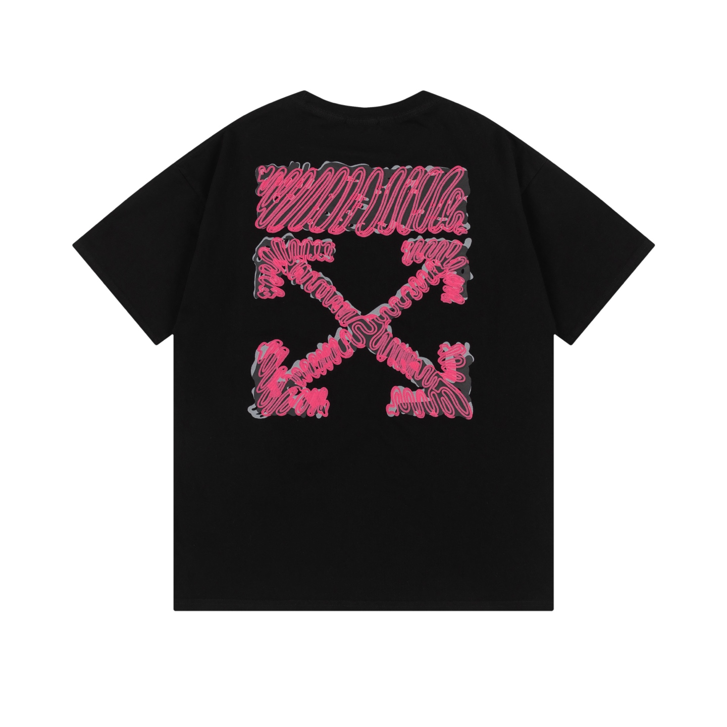 Off-White OW Printed Crew Neck T-Shirt | Fashionable Tees & Tops 1 i1746324171486 3383 0 0